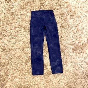 Lulu tye dye yoga pants